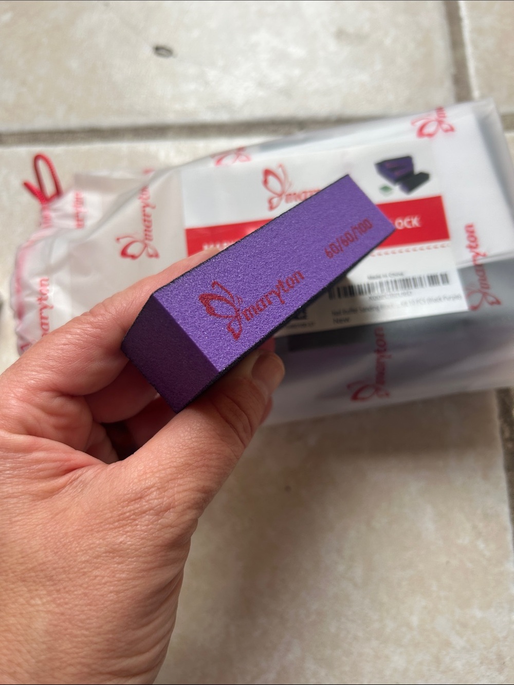 Nail buffer sanding blocks (8)